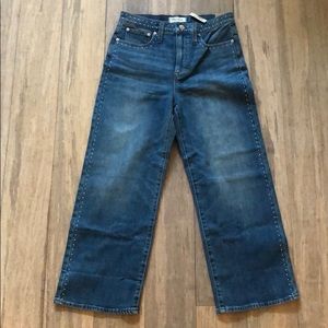 Madewell Slim Wide-Leg Jeans: Stud Edition Size 28